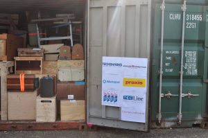 Volgepakte container 13 oktober 2016