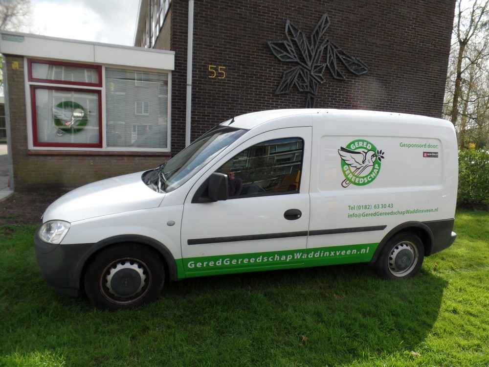 Bedrijfsauto Gered Gereedschap Waddinxveen