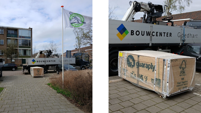 Gered Gereedschap donatie hout